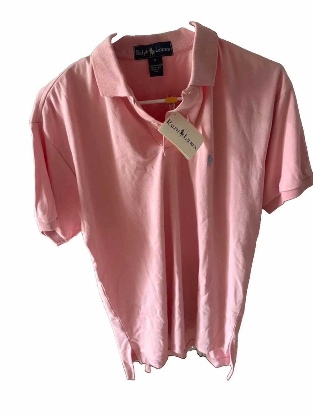 Polo Ralph Lauren Men's Classic Fit Soft Cotton Polo Shirt Pink Size S